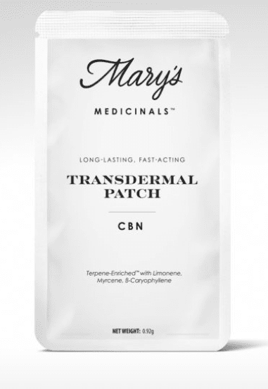 Photograph of product: [Mary's Medicinals] CBN Transdermal Patch - 20mg - Sleep - 