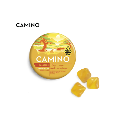 Photograph of product: MANGO SERENITY 1:1 TH-oui:CBD GUMMIES - 100 MG - 20 PACK