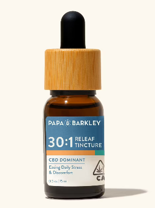 Photograph of product: Papa & Barkley 30CBD:1TH-oui Releaf Tincture - 15ml