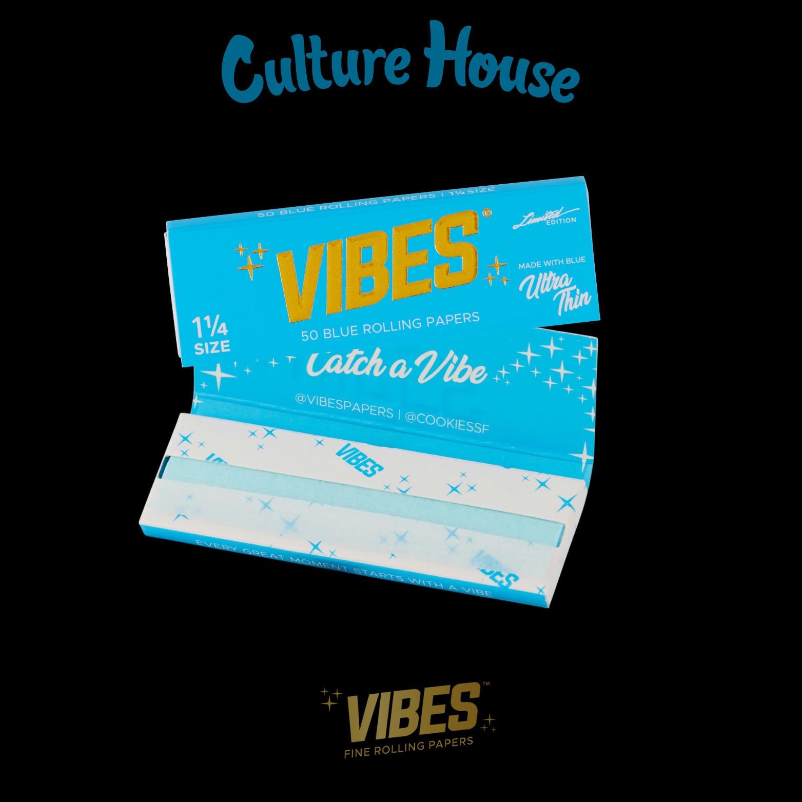 Photograph of product: VIBES | Cookies Booklets | 1.25" | Ultra Thin