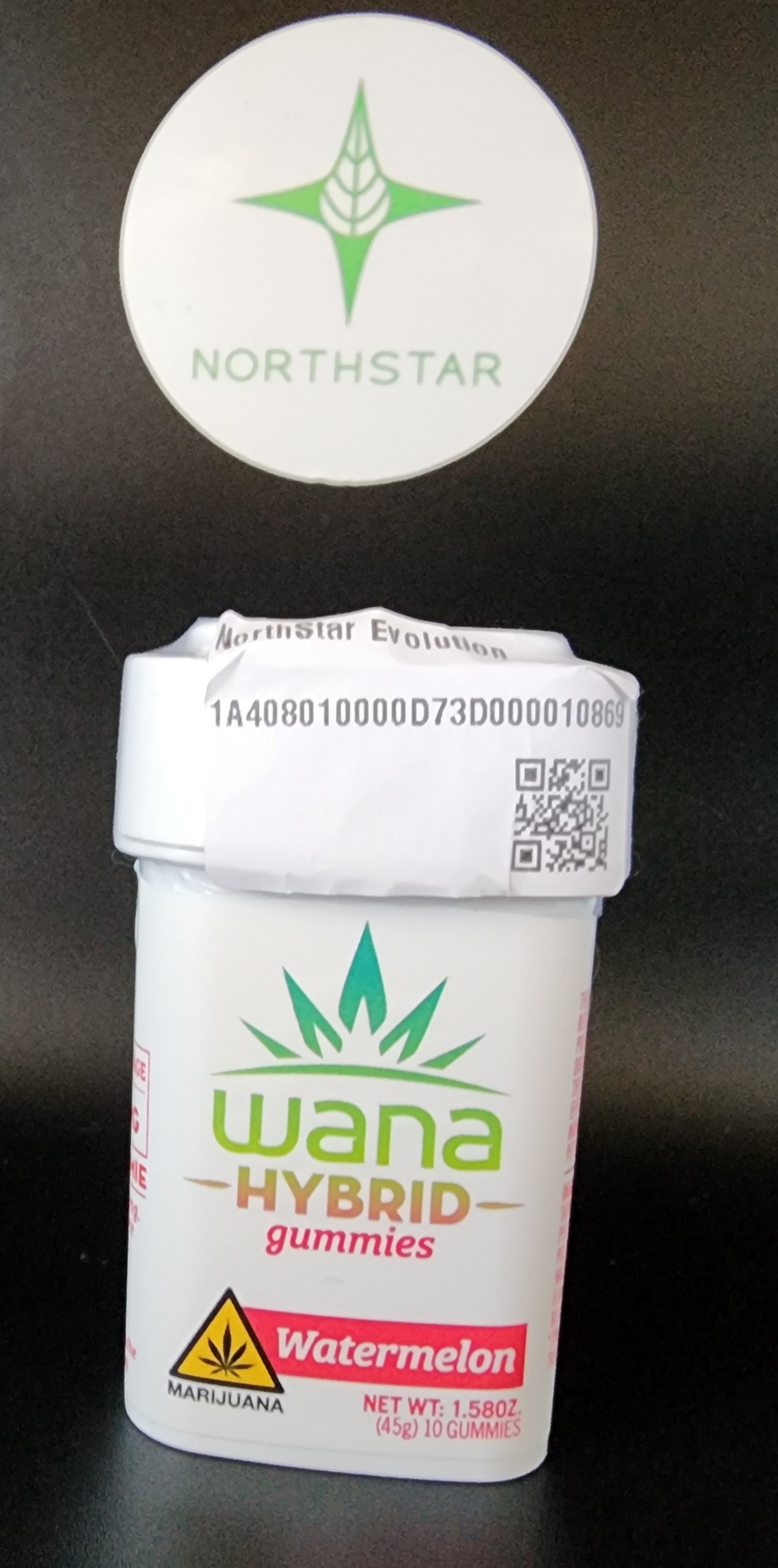 Photograph of product: Classic Watermelon Gummies - Wana