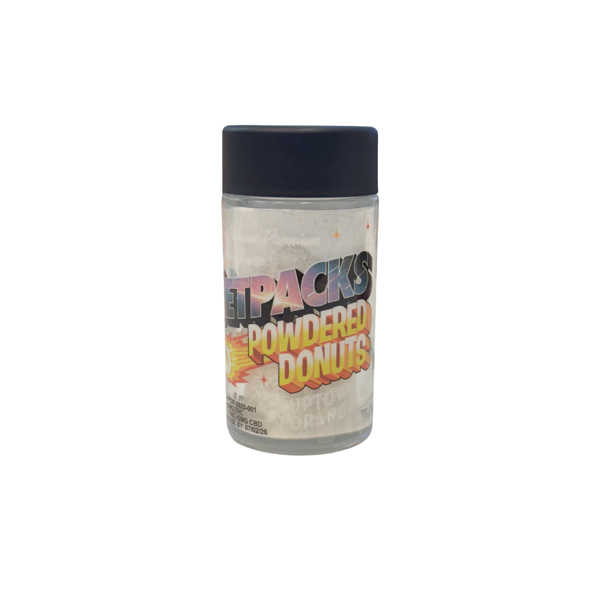 Photograph of product: Jetpacks "Powdered Donuts" Uptown Orange Infused Premium Oui'd Flower - 3.5g