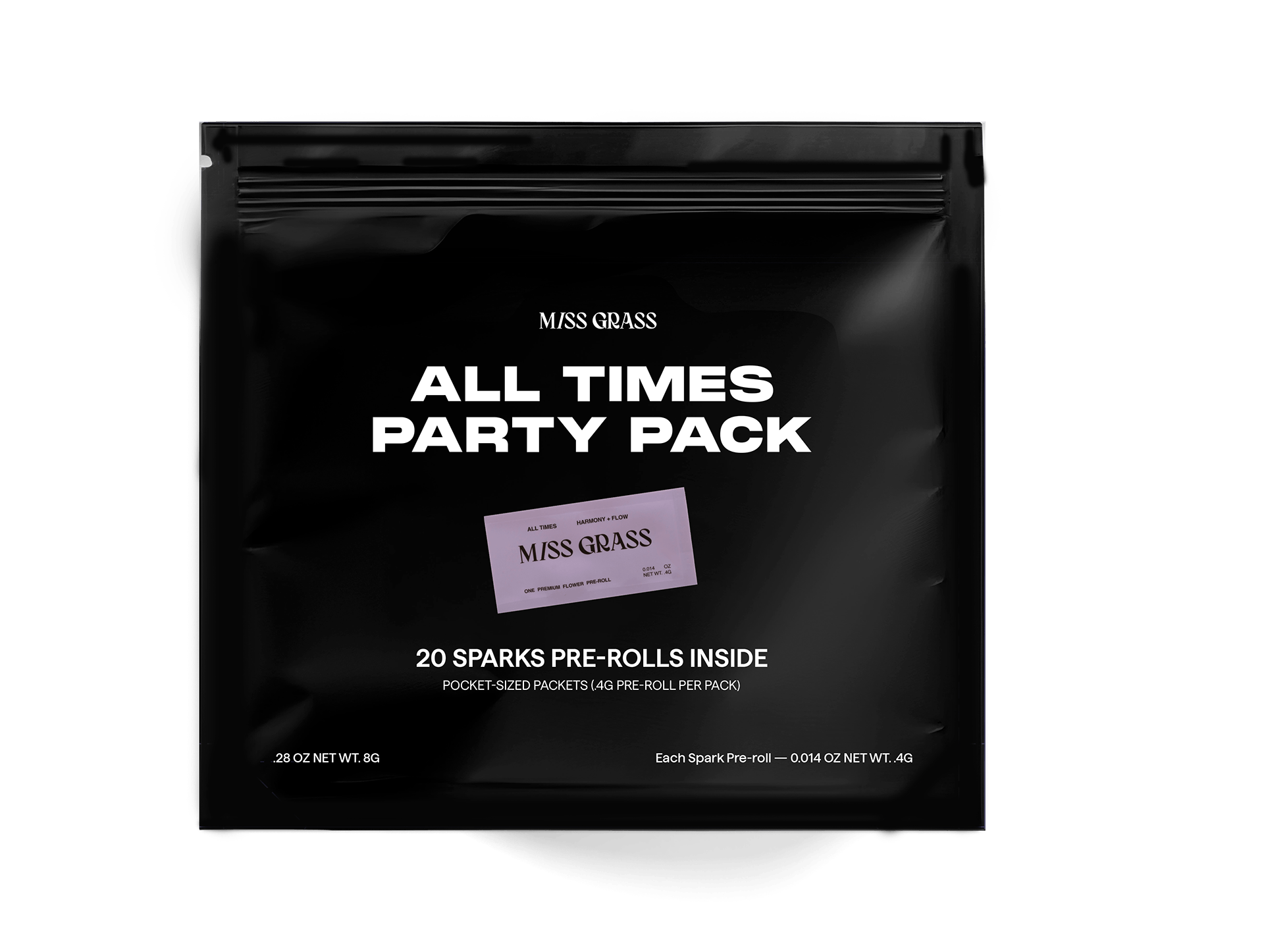 Photograph of product: All Times | Sparks Party Pack | 0.4g (20pk)
