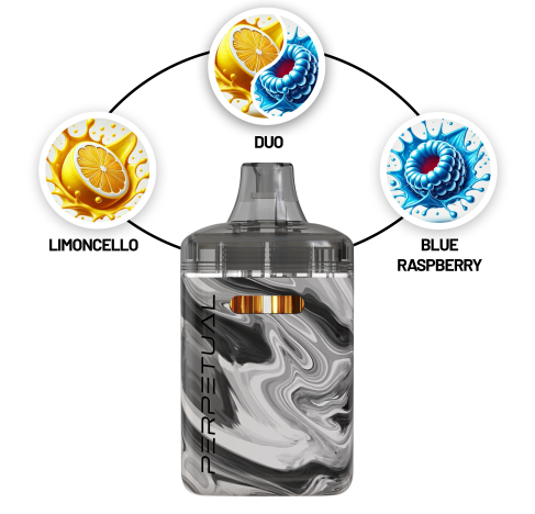 Photograph of product: Limoncello & Blue Raspberry - Duo Disposable Pen - 2.0g