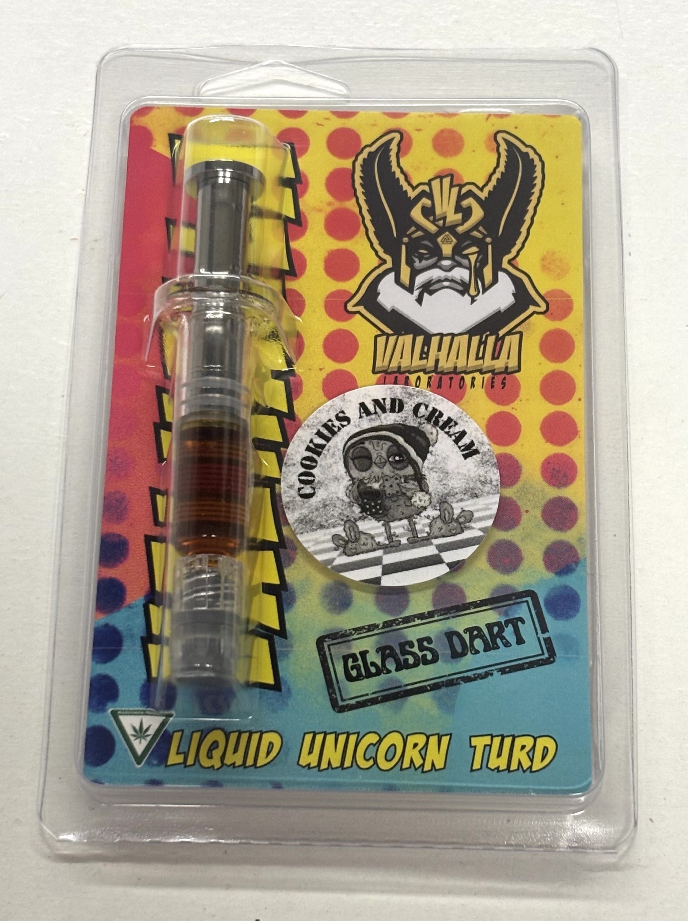 Photograph of product: Valhalla 1g Cookies and Cream Dart