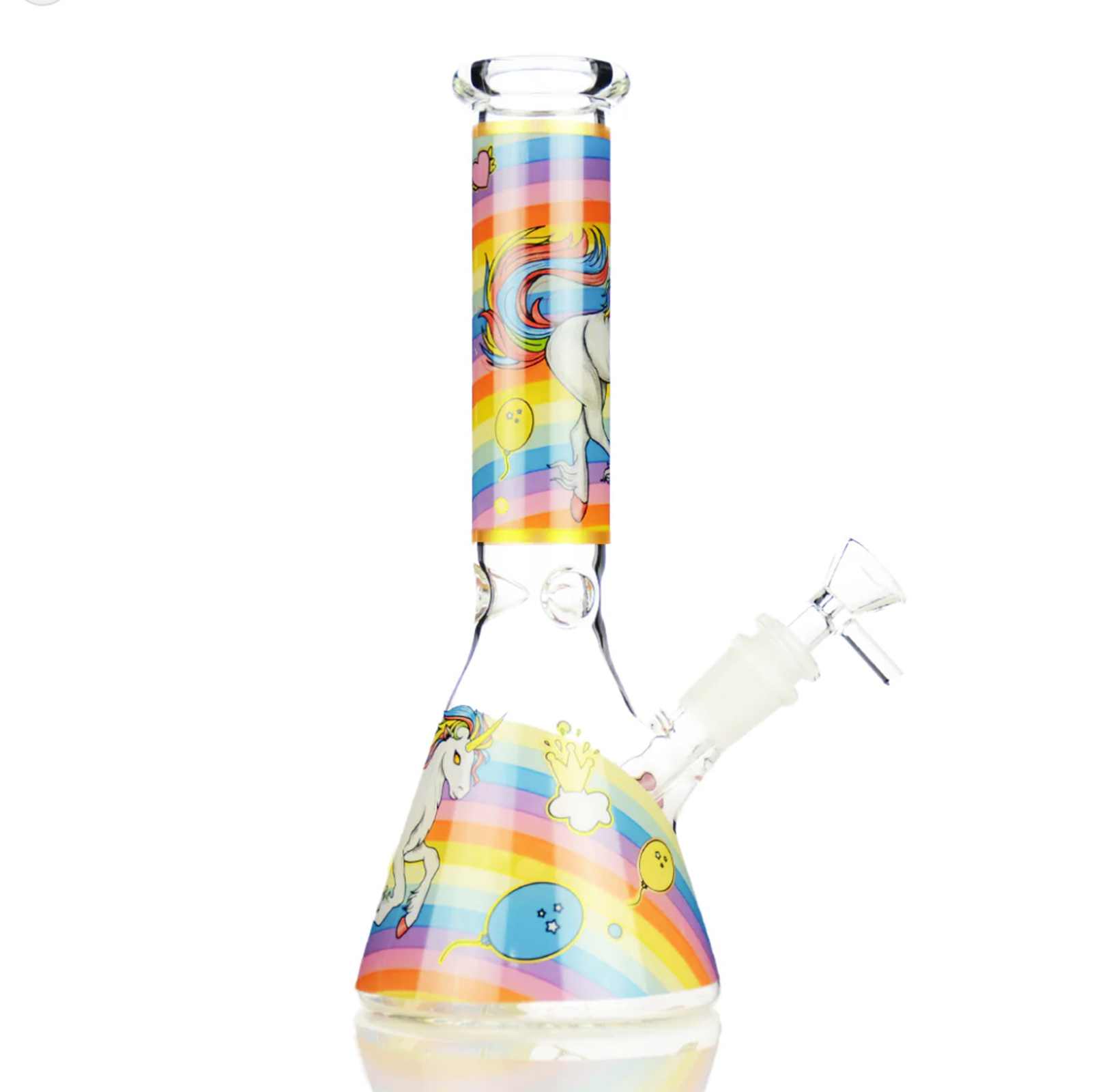 Photograph of product: 10" Unicorn Beaker with 14mm Male Bowl