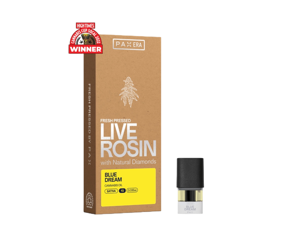 Photograph of product: Live Rosin Pax Pod - Blue Dream