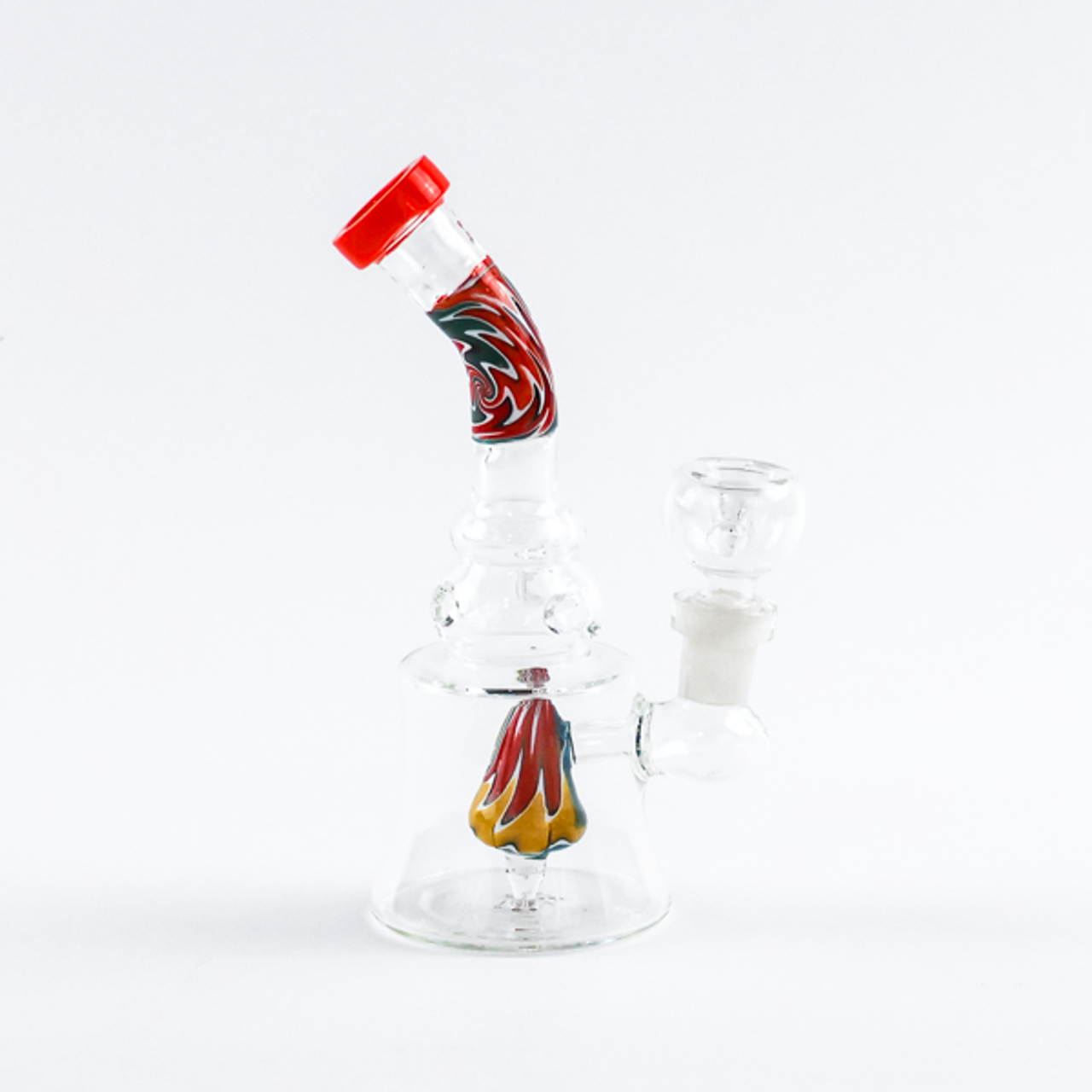 Photograph of product: Wig Wag Neck Cone Shower Perc Bong - 6"