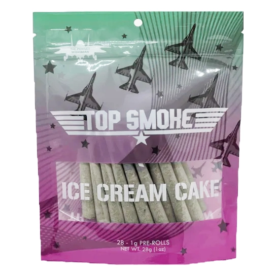 Photograph of product: Top Smoke Ice Cream Cake 28pk Prerolls Rec