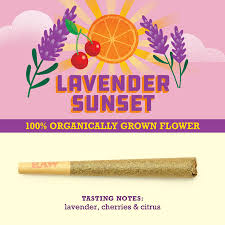 Photograph of product: Lavender Sunset | Organic Pre-Roll | 1g