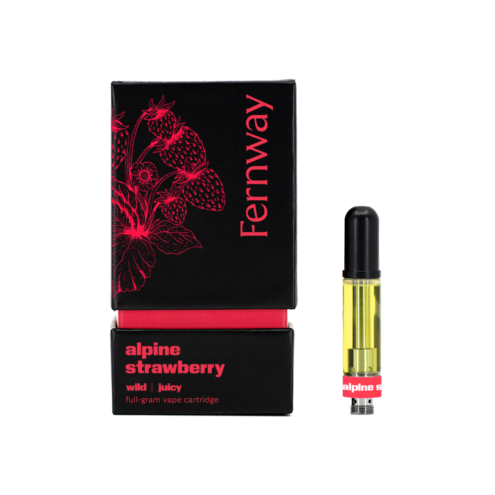 Photograph of product: Alpine Strawberry | Distillate Vape Cart