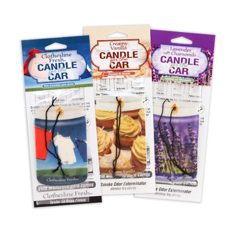 Photograph of product: Candle in the Car Freshener