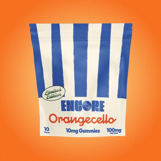 Photograph of product: Gummies | Orangecello 10pk | 26237