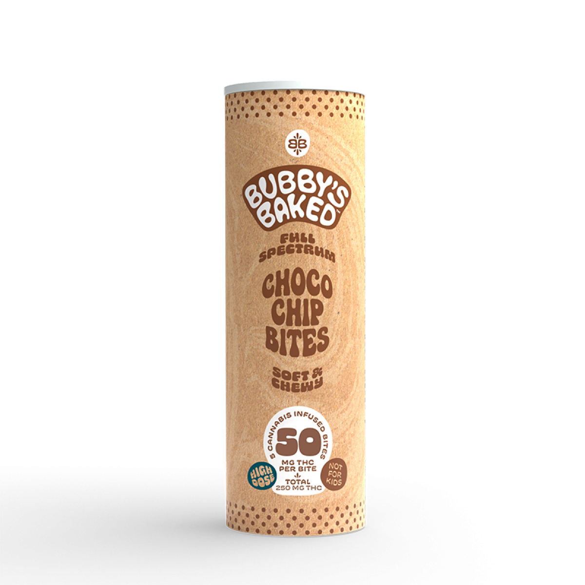 Photograph of product: Chocolate Chip Bites 25mg 5pk