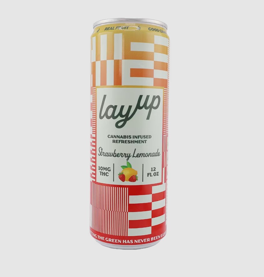 Photograph of product: Lay UP | Strawberry Lemonade | Single | Beverage | 10mg
