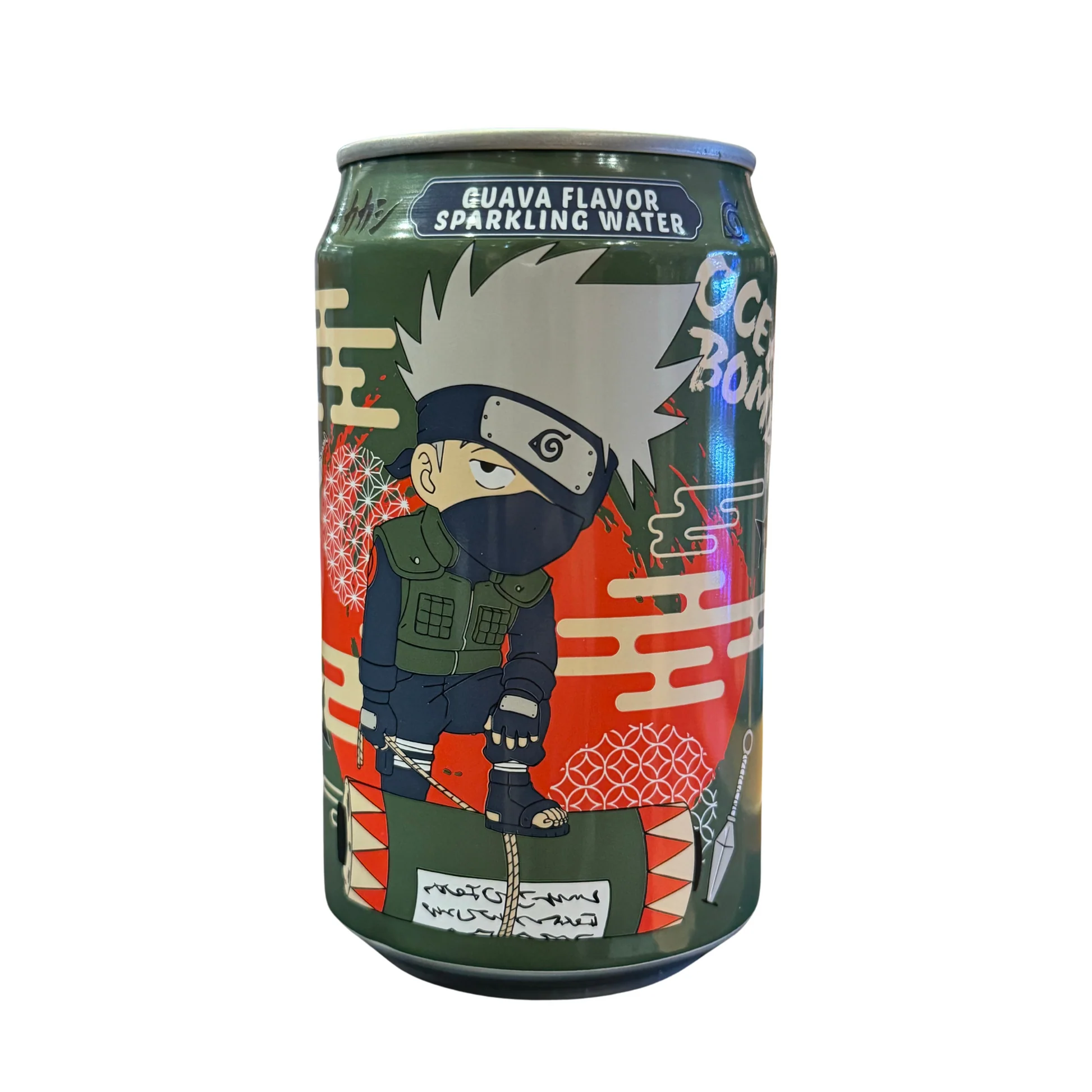 Photograph of product: Exotic Ocean Bomb - Naruto Sparkling Water Guava 330ml (Taiwan)
