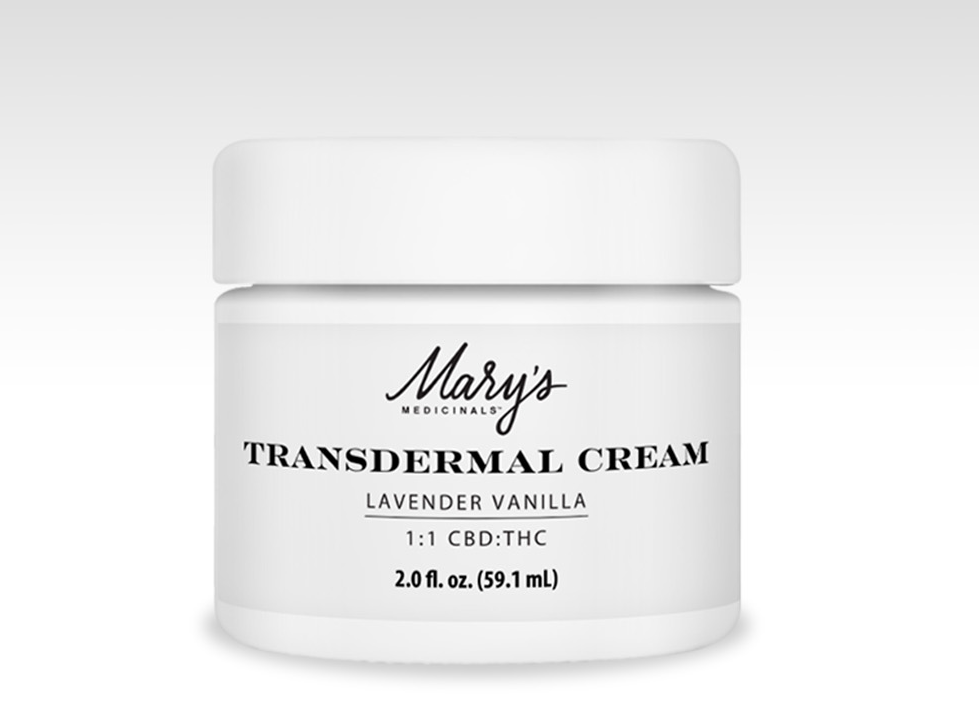 Photograph of product: Mary's Medicinals - 1:1 CBD:TH-oui Vanilla Lavender Transdermal Cream (2oz)