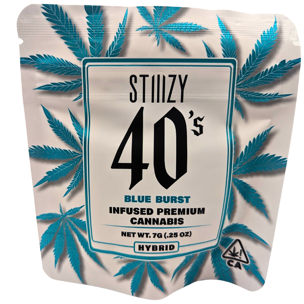 Photograph of product: 40's Infused Flower 7g - Blue Burst (H)