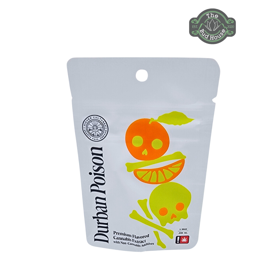 Photograph of product: Higher Cultures 1g DURBAN POISON FLAV-DST Vape