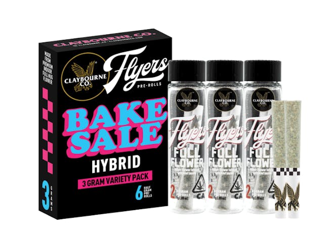 Photograph of product: Bake Sale | Variety Flight | 6pk Prerolls - 