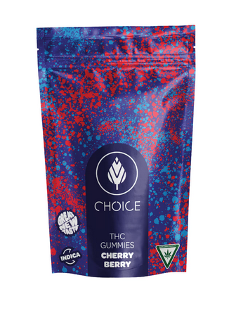 Photograph of product: Gummies - Cherry Berry Oui'd - 10 Pcs - 100mg