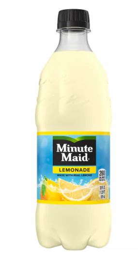 Photograph of product: Coke Product | Minute Maid | Lemonade