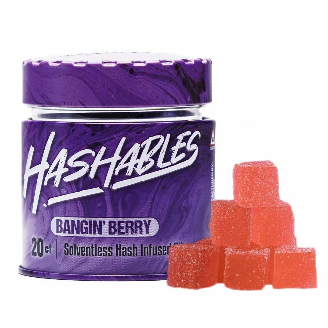 Photograph of product: au chocolatables | Bangin' Berry | Rosin Gummies | 20pk/100mg