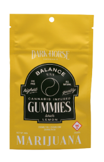 Photograph of product: Sour Lemon 1:1 | 200mg CBG:TH-oui Gummies