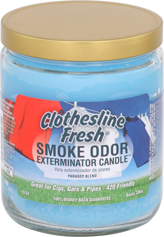 Photograph of Product: Smoke Odor Exterminator 13oz Jar Candle - Clothesline Fresh