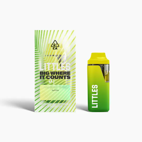 Photograph of product: Littles Disposable Vape (LIVE RESIN) 1g - Strawberry Slushee