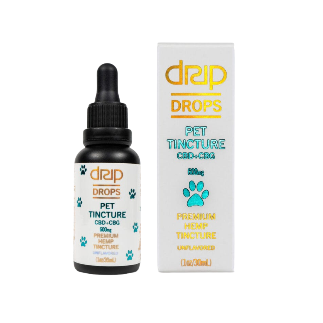 Photograph of product: 600mg 1:1 CBD/CBG Pet Tincture