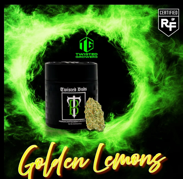 Photograph of product: Golden Lemons - pre-roll