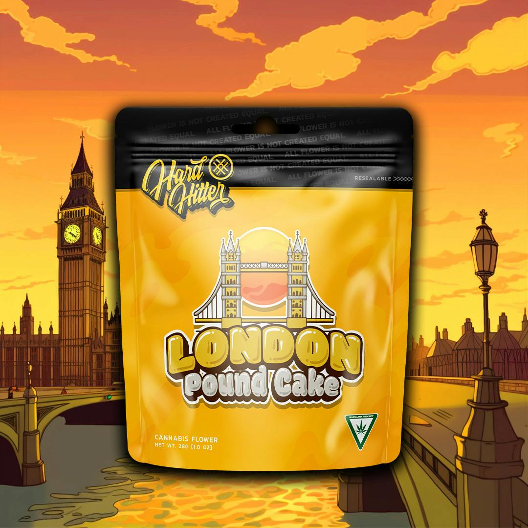 Photograph of product: Hard Hitter | 3.5g | London Pound Cake