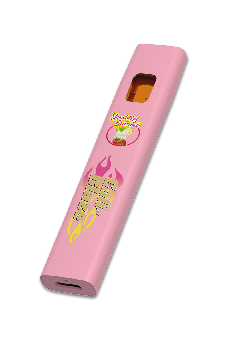 Photograph of product: CALI-BLAZE | Disposable Vape | Live Resin | Cotton Candy | 1g