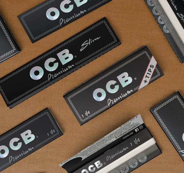 Photograph of product: OCB Premium 1 1/4 Rolling Papers