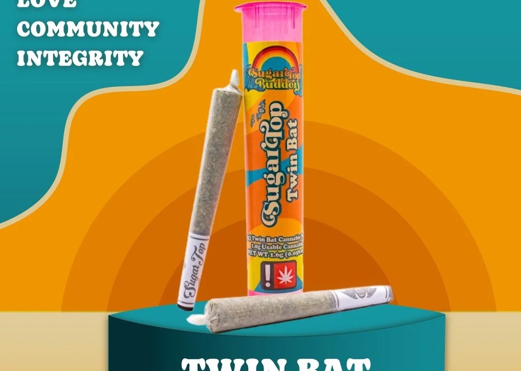 Photograph of product: Pre-Roll 2-pack | Narnia | Twin Bats | 1g