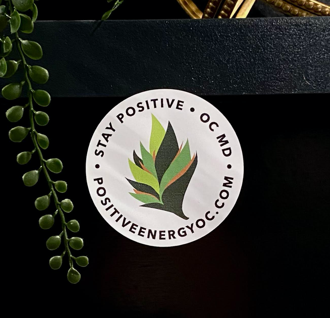 Photograph of product: Positive Energy Sticker