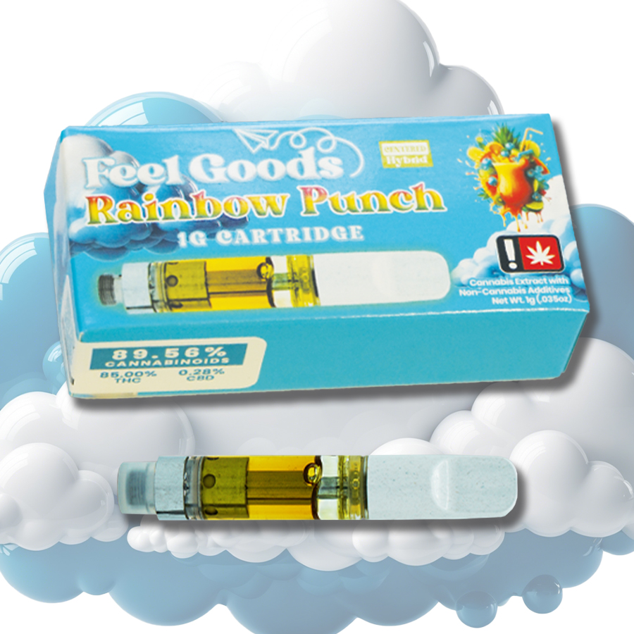 Photograph of product: Rainbow Punch Flavored - Cartridge - Feel Goods