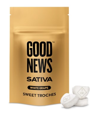 Photograph of product: White Grape | 10mg Troche | 10pk