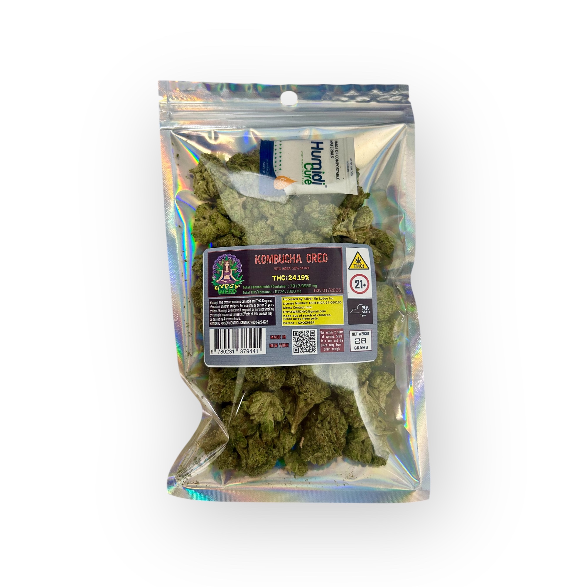 Photograph of product: Kombucha Oreo - 28G