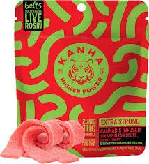 Photograph of product: NANO Cherry Limeade | 100mg 4pk Live Rosin Belts