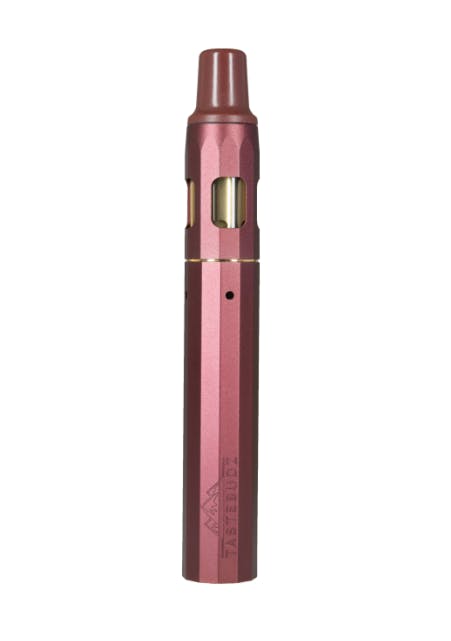 Photograph of product: Tastebudz Strawberries & Cream Live Rosin Disposable 1000mg {Oui'd}