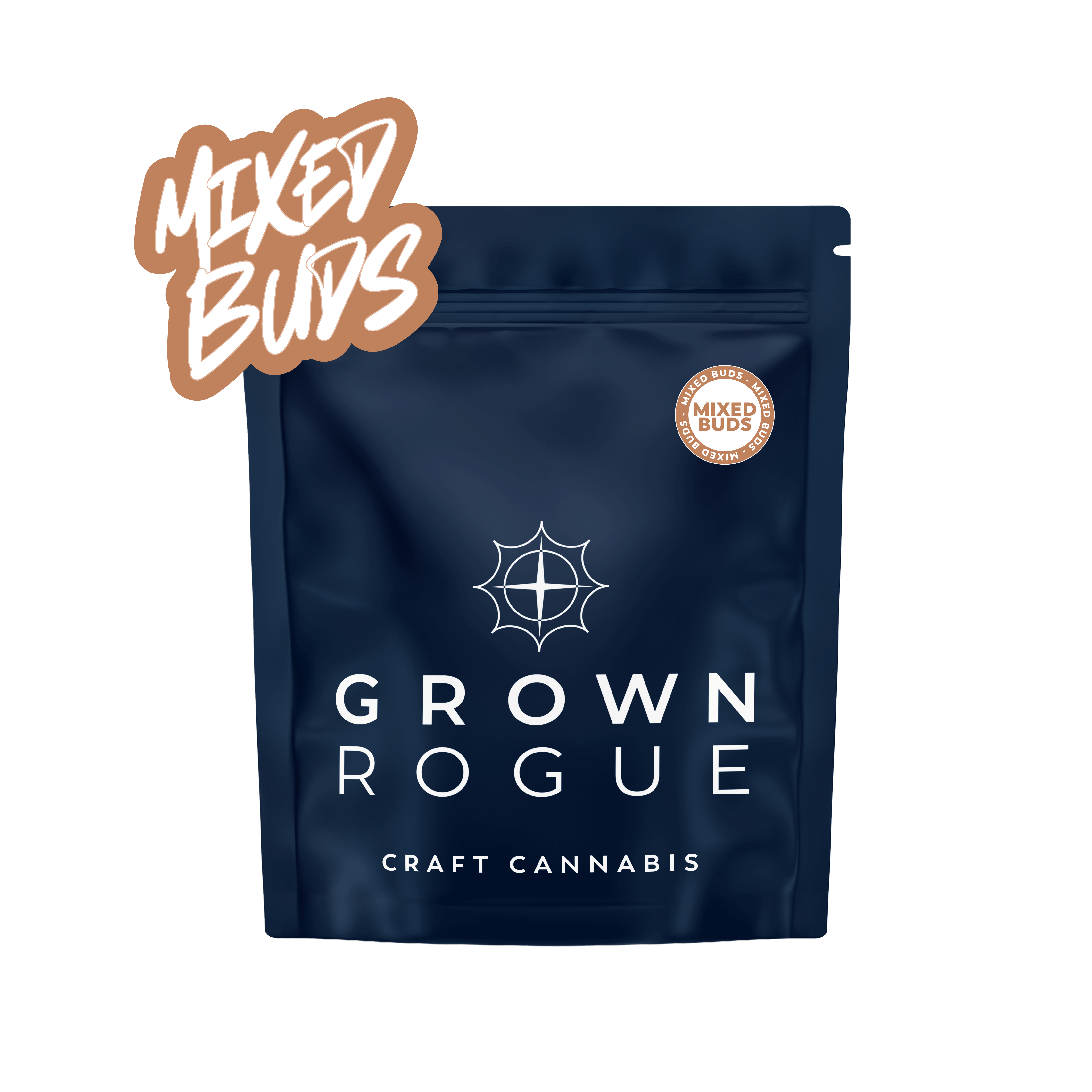 Photograph of product: GROWN ROGUE | MODIFIED GRAPES MIXED BUDS 3.5G