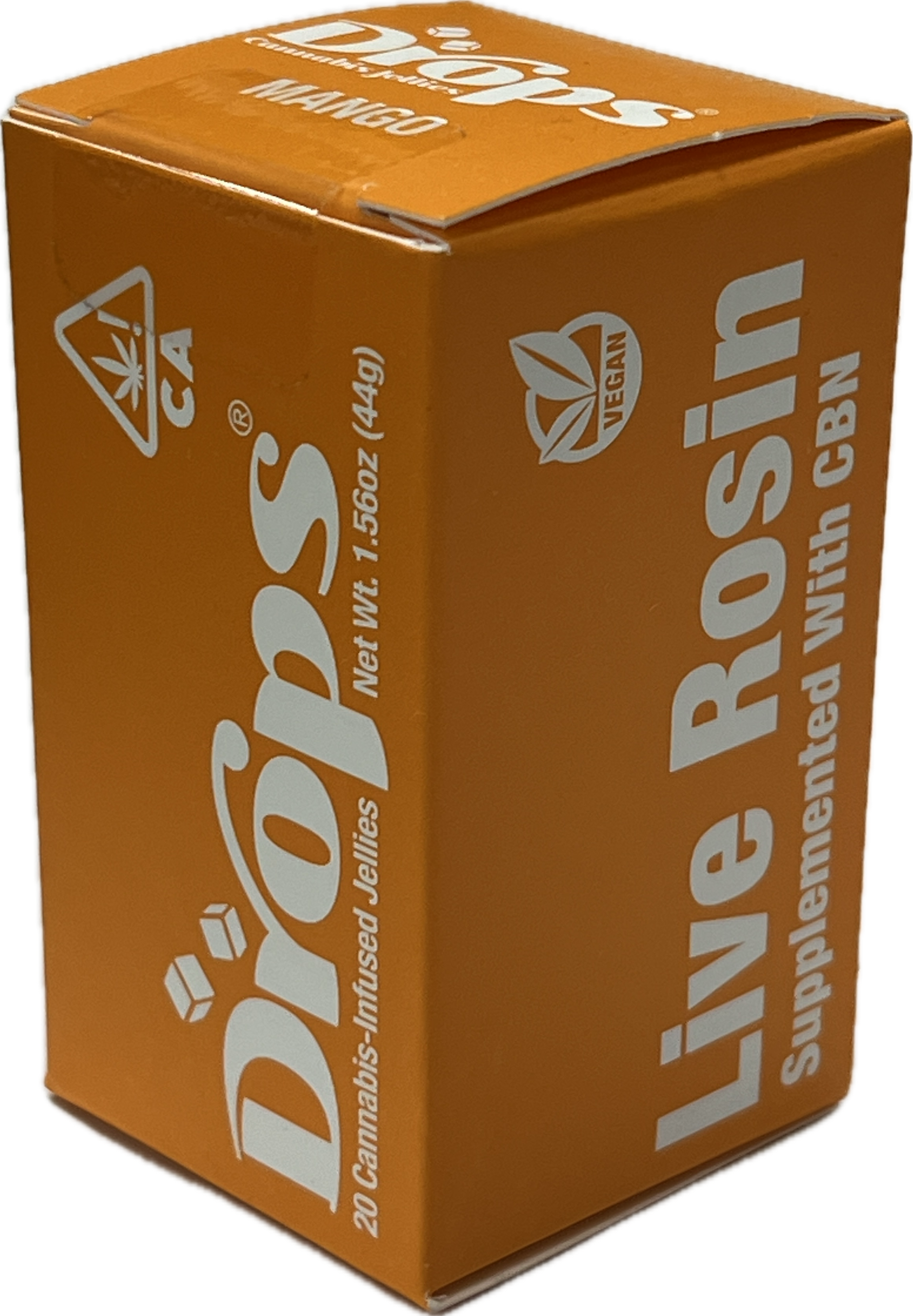 Photograph of product: Drops Mango Knockout 20p - 50mg CBN