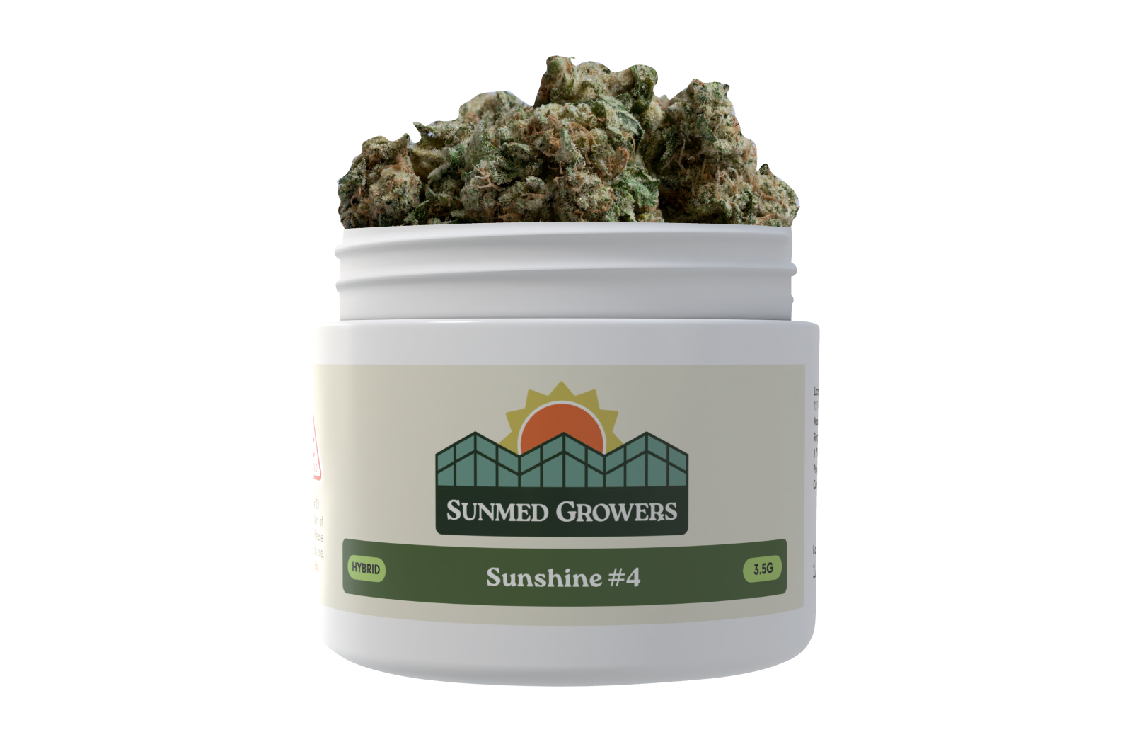 Photograph of product: Sunshine #4 3.5g - SunMed (Pre-Pack)