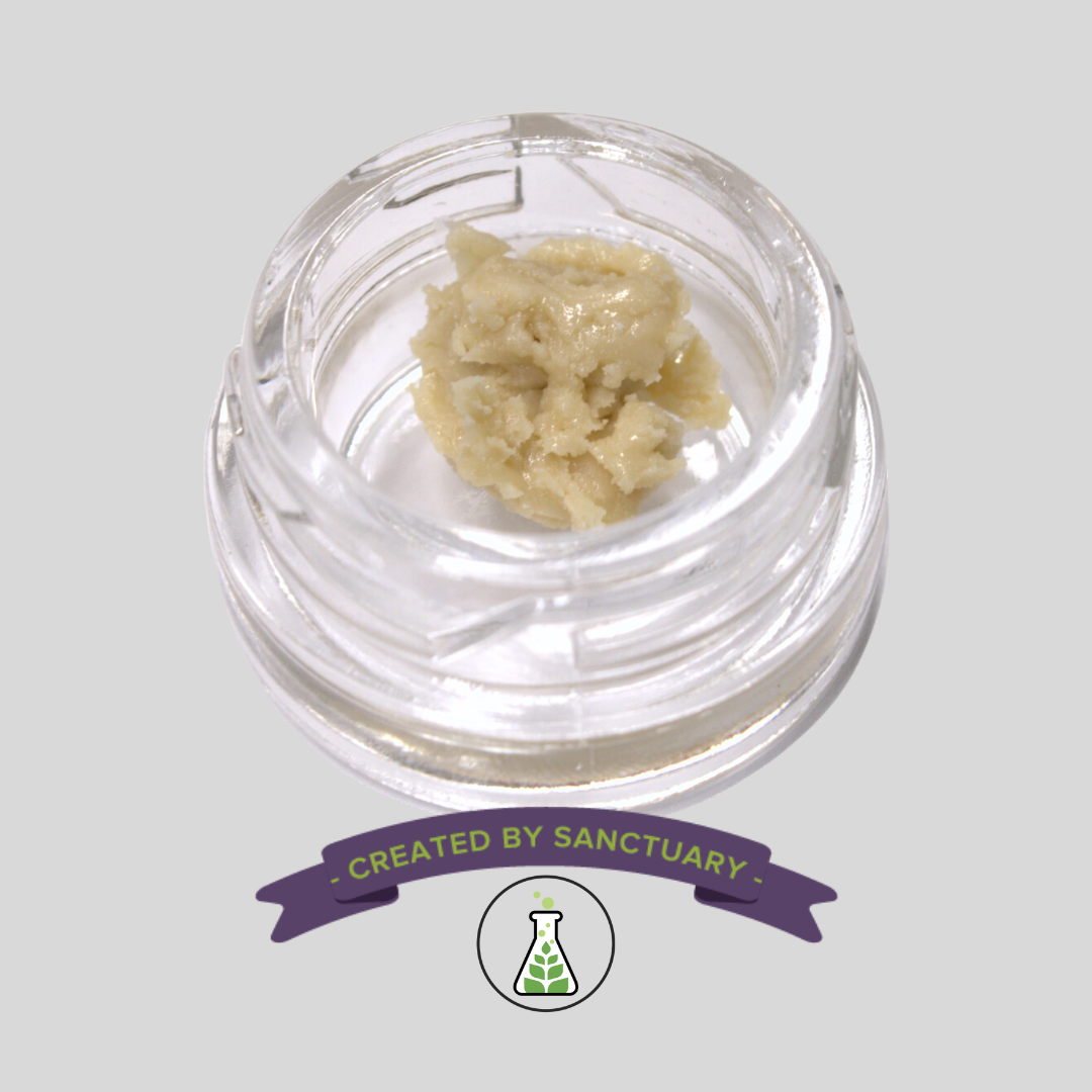 Photograph of product: 1g Live Rosin Garlic Breath