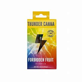 Photograph of product: Thunder Canna | Forbidden Fruit 510 Distillate Cartridge