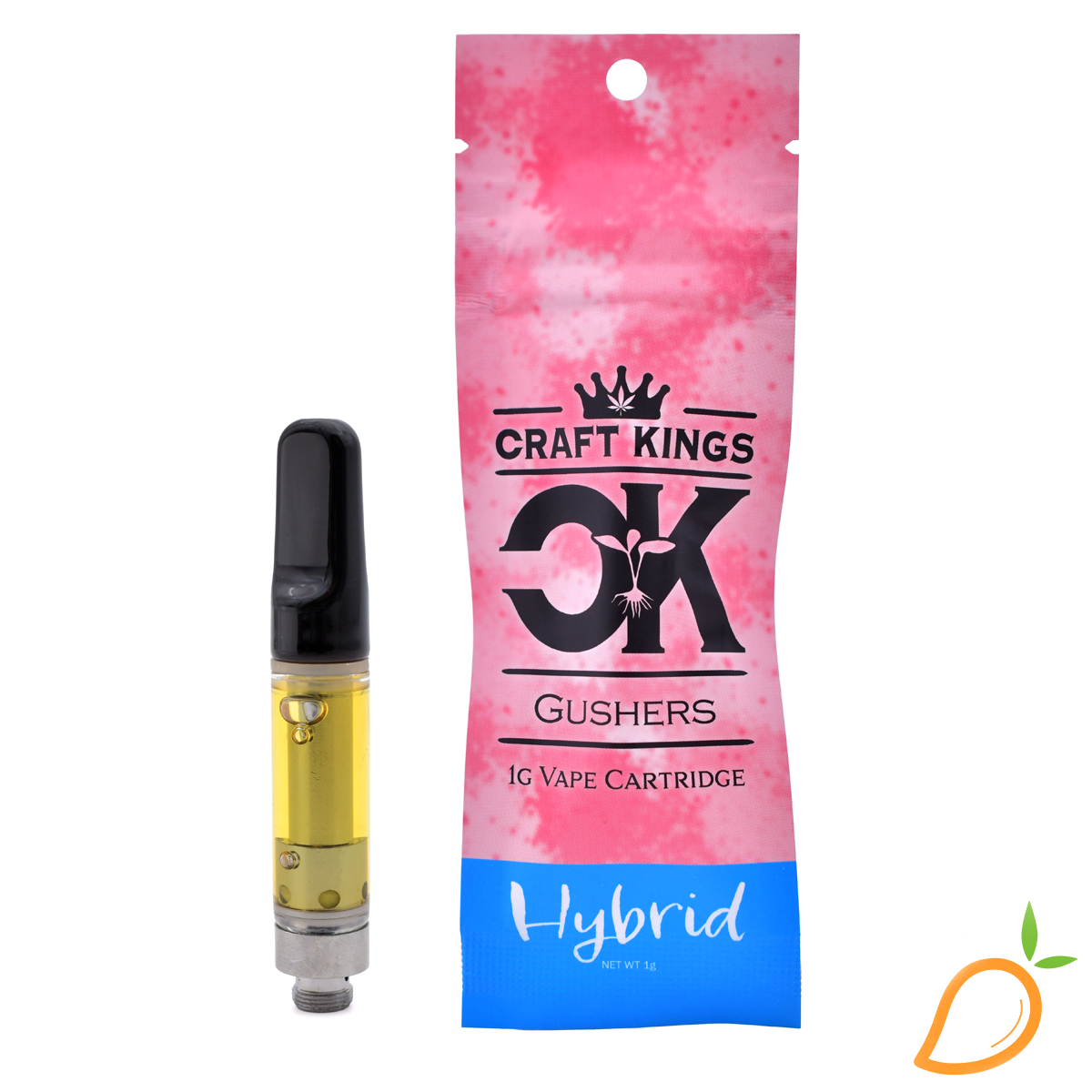 Photograph of product: 1g Gushers Vape Craft Kings