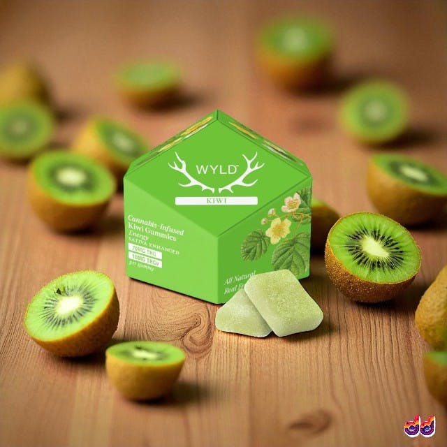 Photograph of product: KIWI 1:1 - ENERGY - 10 PACK - 100 Mg
