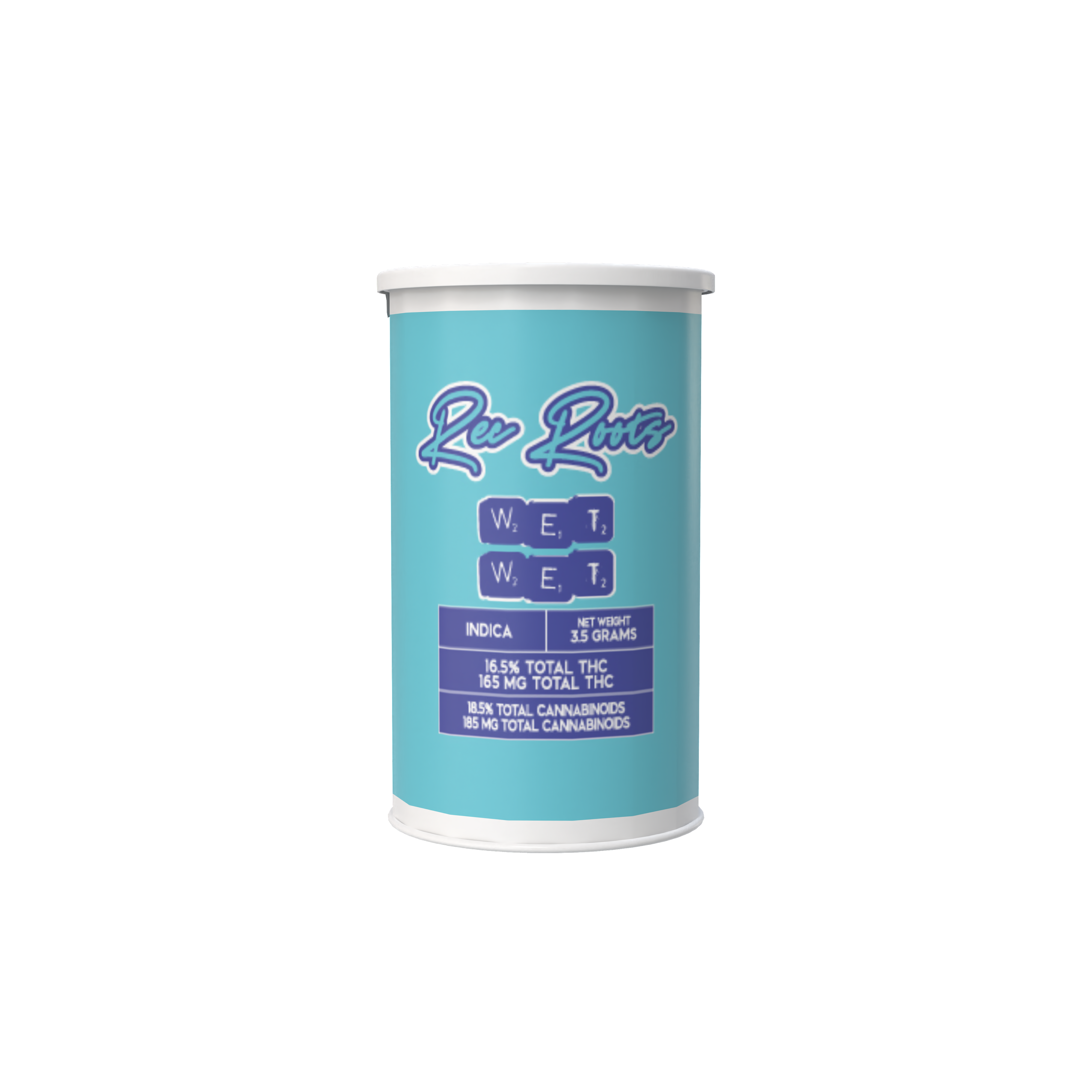 Photograph of Product: Rec Roots | Wet Wet Ground Flower | 3.5g